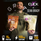 CLICK Coffee Protein Powder Meal Replacement, Vanilla Latte Flavor