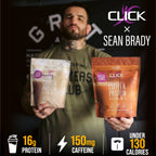 CLICK Coffee Protein Powder Meal Replacement, Caramel Flavor