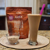 CLICK Coffee Protein Powder, Single-Serve Sample Packet, Caramel Flavor