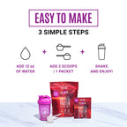 CLICK Coffee Protein Powder Meal Replacement, Hazelnut Flavor