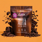 CLICK Coffee Protein Powder Meal Replacement, Mocha Flavor